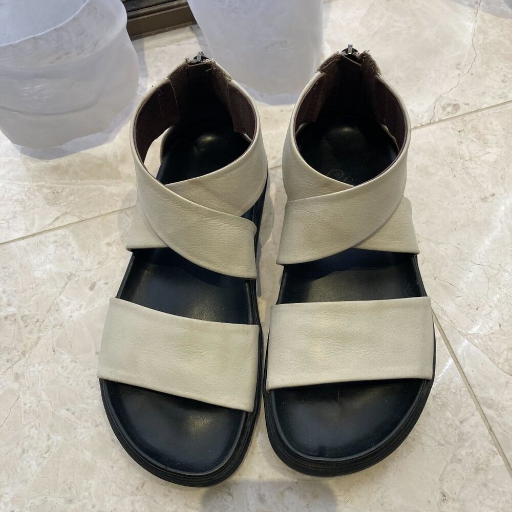 Lofina white sandals size 38 / 7.5